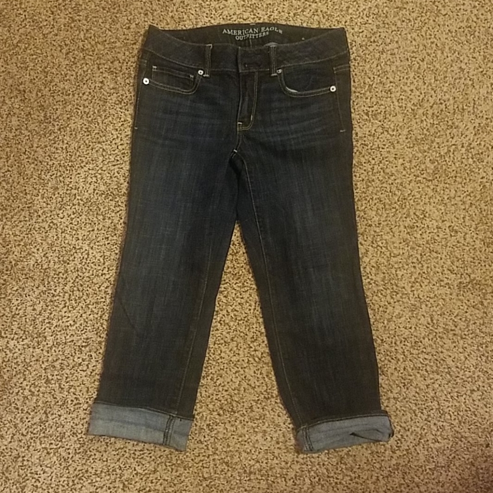 American Eagle Artist Crop Jeans